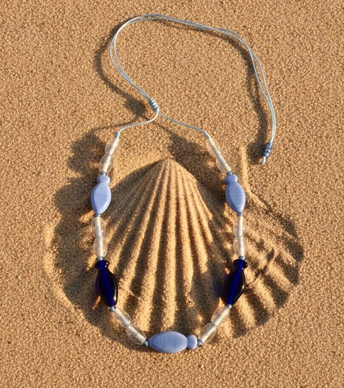 Stripes & Fishies - Blue
