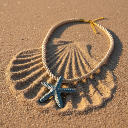 Marine Blue Starfish