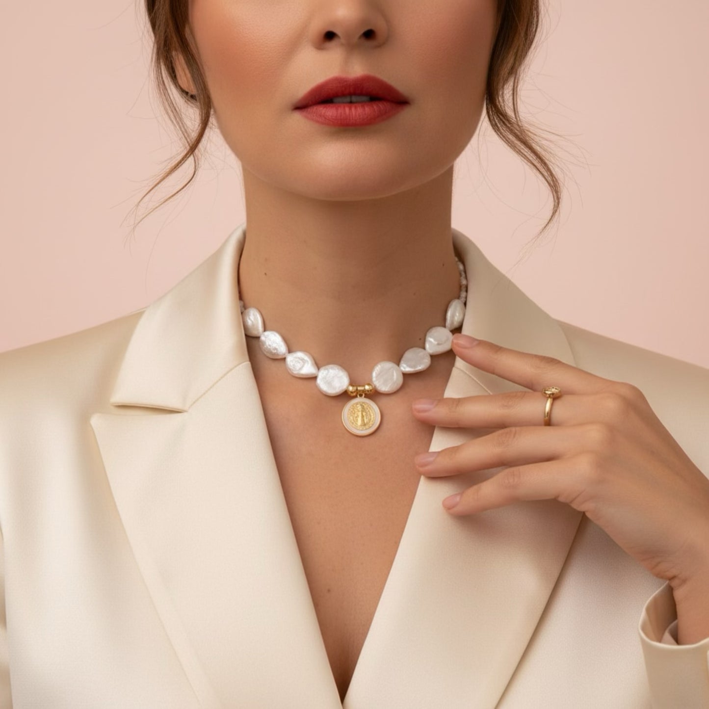 San Benito Nacre Coin