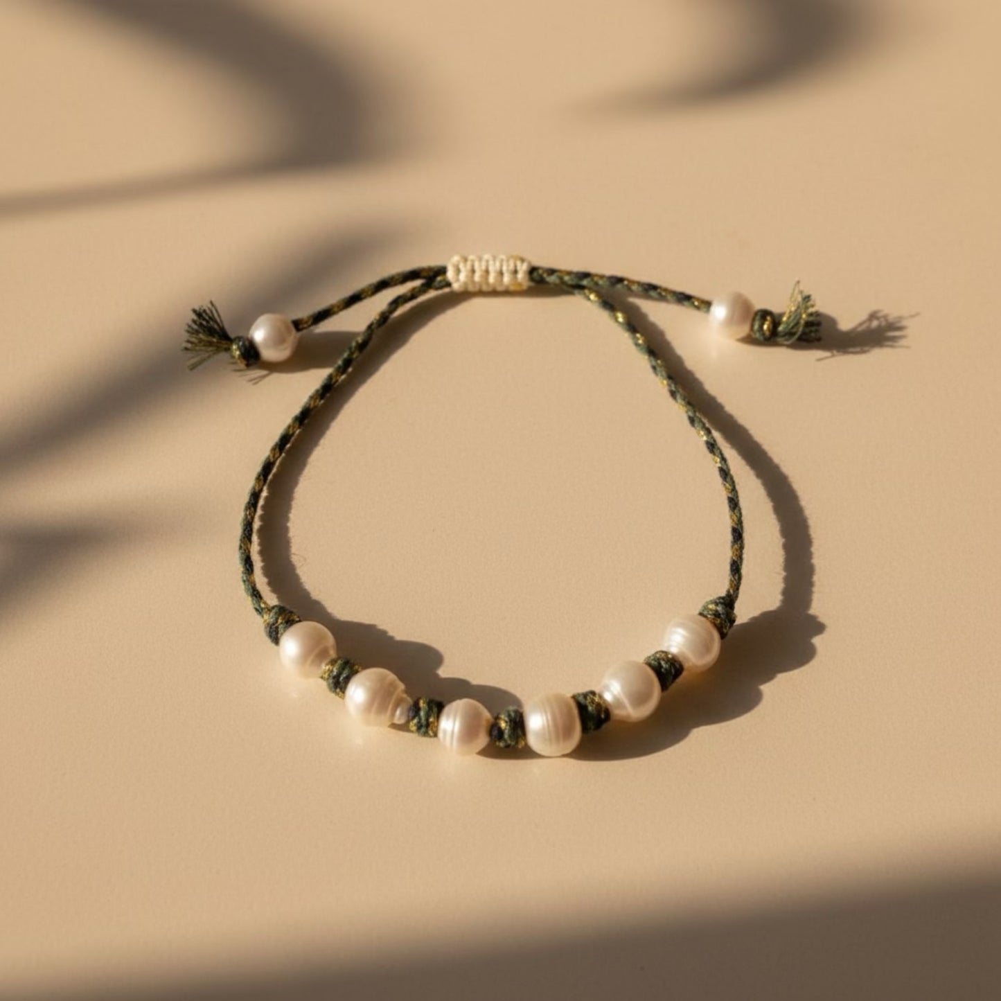 Pearl Knots - Blue & Teal