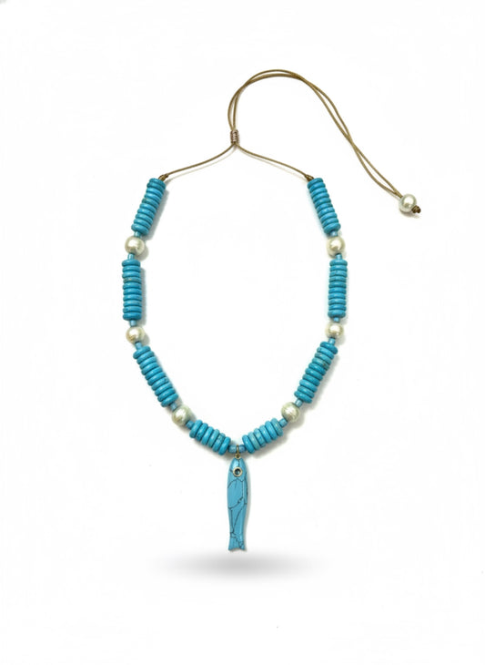 Turquoise Wanderer Fish