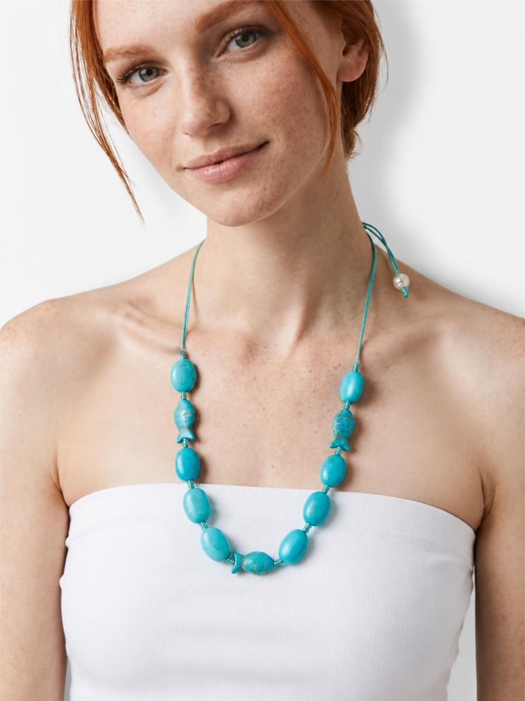 Turquoise Knotted Fishies