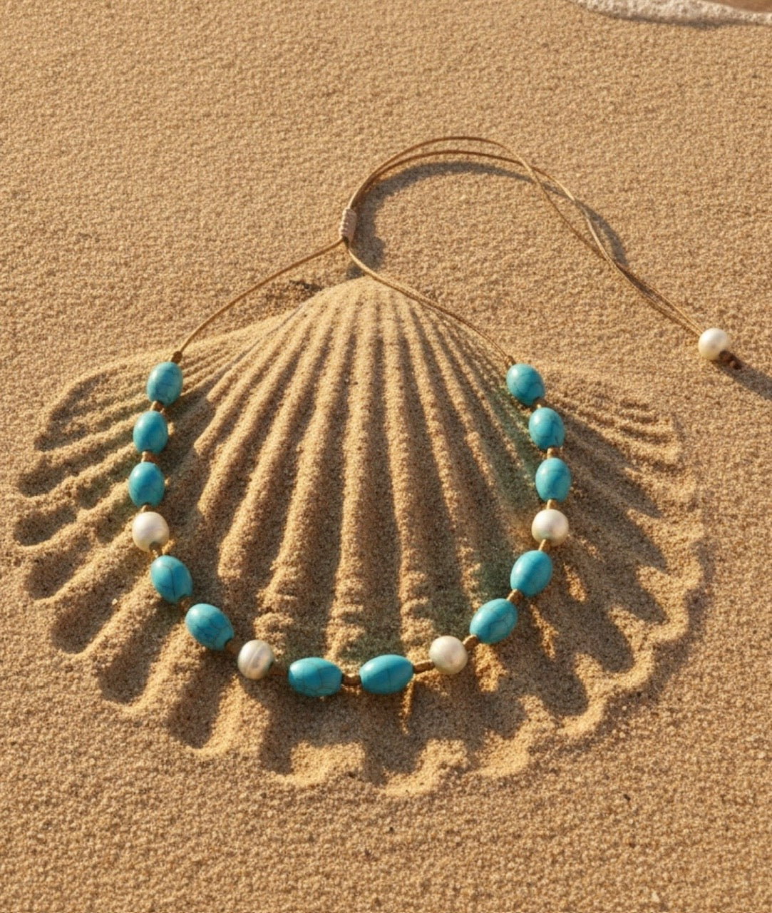 Turquoise Pearl Drift