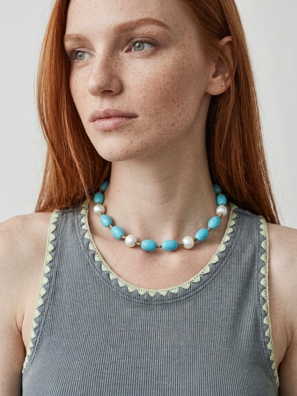 Turquoise Pearl Drift