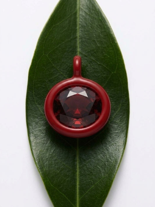 Color Gem - Garnet Red