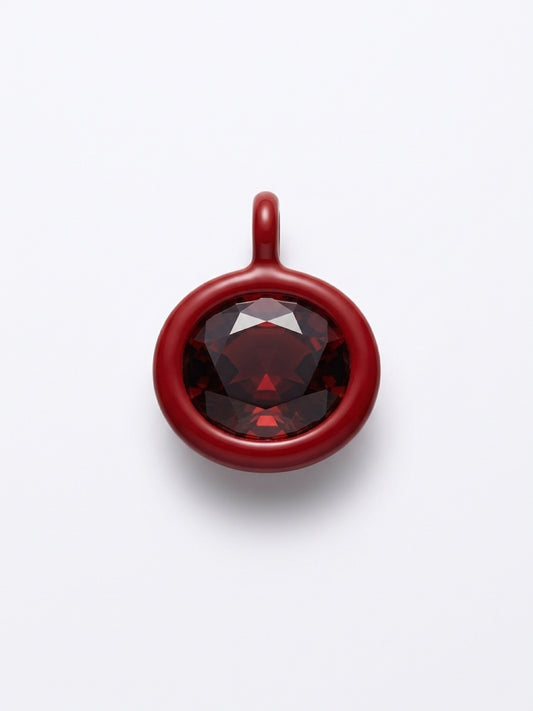 Color Gem - Garnet Red